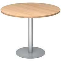 HAMMERBACHER Bistrotisch eiche 100,0 x 100,0 x 74,0 cm von HAMMERBACHER