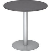 HAMMERBACHER Bistrotisch grafit 80,0 x 80,0 x 74,0 cm von HAMMERBACHER