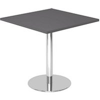 HAMMERBACHER Bistrotisch grafit 80,0 x 80,0 x 74,5 cm von HAMMERBACHER