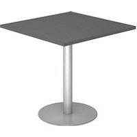 HAMMERBACHER Bistrotisch grafit 80,0 x 80,0 x 74,5 cm von HAMMERBACHER