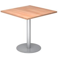 HAMMERBACHER Bistrotisch nussbaum 80,0 x 80,0 x 74,5 cm von HAMMERBACHER