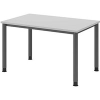 HAMMERBACHER HS12 höhenverstellbarer Schreibtisch lichtgrau rechteckig, 4-Fuß-Gestell grau 120,0 x 80,0 cm HAMMERBACHER HS12 höhenverstellbarer Schreibtisch lichtgrau rechteckig, 4-Fuß-Gestell grau 120,0 x 80,0 cm von HAMMERBACHER