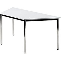 HAMMERBACHER Konferenztisch lichtgrau, chrom Trapezform, Rundrohr chrom, 160,0 x 69,0 x 72,0 cm HAMMERBACHER Konferenztisch lichtgrau, chrom Trapezform, Rundrohr chrom, 160,0 x 69,0 x 72,0 cm von HAMMERBACHER