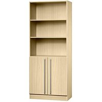 HAMMERBACHER Regalschrank Sira, V7700/3/3/RE ahorn 80,0 x 42,0 x 200,4 cm von HAMMERBACHER