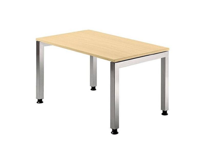 HAMMERBACHER Schreibtisch J-Line, mit optisch "schwebender" Tischplatte von HAMMERBACHER