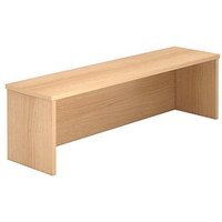 HAMMERBACHER Thekenaufsatz gerade, eiche 115,0 x 32,0 x 35,0 cm von HAMMERBACHER