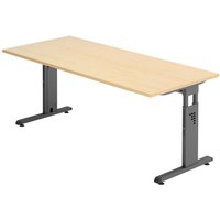 HAMMERBACHER höhenverstellbarer Schreibtisch VOS19/3/G ahorn von HAMMERBACHER
