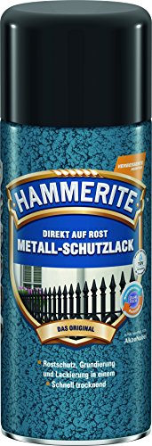 Hammerite metallschutzlack hammerschlag dunkelgrün 400ml, 1 stück (1 erPack) von HAMMERITE