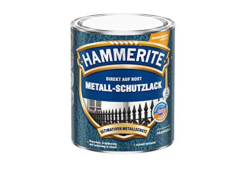 13€/L Hammerite Metallschutz Lack matt wb schwarz 0,75 Liter von HAMMERITE