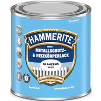 Innen Metallschutz- und Heizkörperlack Glänzend 0,5 Liter ral 9010 weiß - Hammerite von HAMMERITE