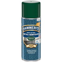 FP - Hammerite Metall Schutzlack Sprühlack Hammerschlag Dunkelgrün 400 ml von FP