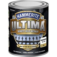 Hammerite - Metallschutzlack Ultima Matt 750 ml verkehrsweiß ral 9005 von HAMMERITE