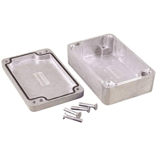 HAMMOND ELECTRONICS Universal-Gehäuse 1550Z103 Aluminium, naturfarben, 98 x 64 x 34 cm, 1 Stück von HAMMOND ELECTRONICS
