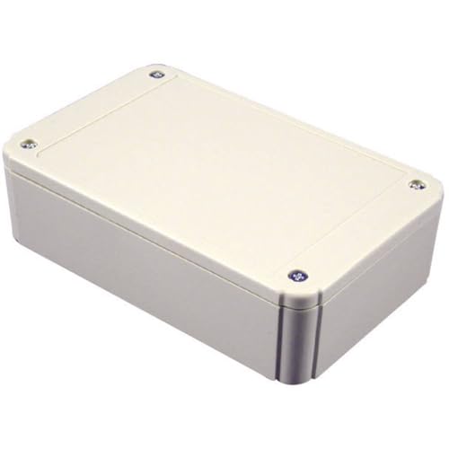 HAMMOND ELECTRONICS Universal-Gehäuse RL6555 ABS, Hellgrau (RAL 7035), 175 x 125 x 70, 1 Stück von HAMMOND ELECTRONICS