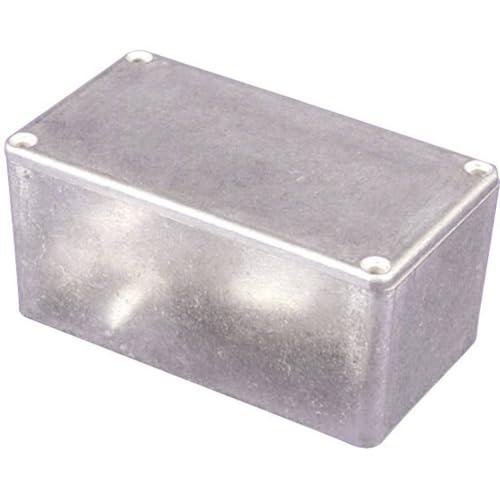 HAMMOND ELECTRONICS Universalgehäuse 1550KBK Aluminium schwarz 140 x 102 x 76 1 Stück von HAMMOND ELECTRONICS
