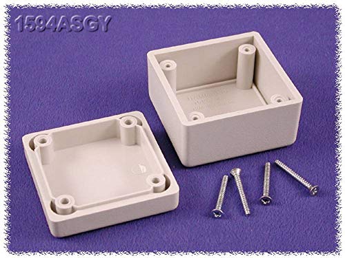 HAMMOND ELECTRONICS Universalgehäuse 1594ASGY ABS, grau, 56 x 56 x 40, 1 Stück HAMMOND ELECTRONICS Universalgehäuse 1594ASGY ABS, grau, 56 x 56 x 40, 1 Stück von HAMMOND ELECTRONICS