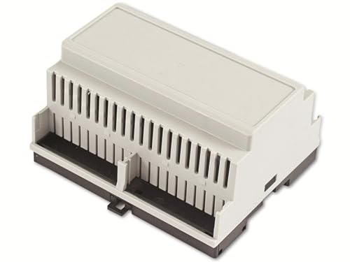 Hammond Electronics Hammond Electronics Schienengehäuse, 90 x 105 x 58 mm, Polycarbonat, Hellgrau, 1 Stück von HAMMOND ELECTRONICS