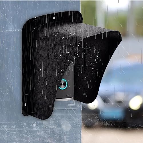 Universal Türklingel Regenschutz HAMON Plastik 19.5cmx13.5cm Kunststoff Wasserdichte Abdeckung für RFID-Zugriffskontrolltastatur TüRklingeln TüRglocken Regenabdeckung （L) von HAMON
