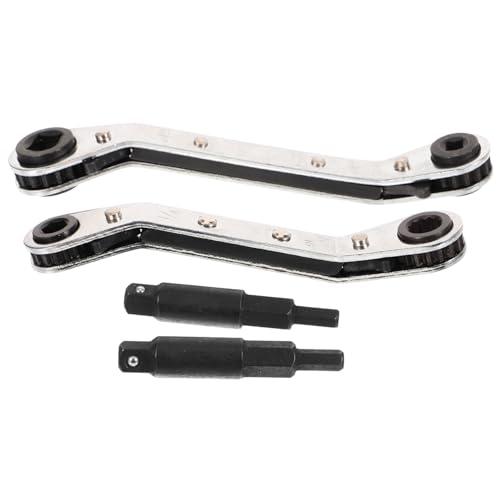 HAMPPLIES 1 Satz Ratschen Werkzeugset für Klimaanlagen Teiliges Dual Headed Ratchet Spanner Kit mit Bit Adaptern für Effiziente Reparaturen und von Kühlsystemen für Auto und Zufällige Farbe HAMPPLIES 1 Satz Ratschen Werkzeugset für Klimaanlagen Teiliges Dual Headed Ratchet Spanner Kit mit Bit Adaptern für Effiziente Reparaturen und von Kühlsystemen für Auto und Zufällige Farbe von HAMPPLIES