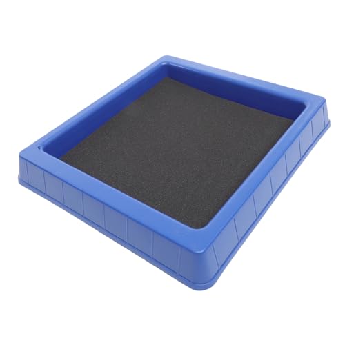 HAMPPLIES 1 Stück Sole Mat für Schuhe Sterilisationspad mit Schwamm für Innenräume Wiederverwendbar und Leicht zu Reinigen für Hygiene im Eingangsbereich Blau Zufällige Zufällige Farbe von HAMPPLIES