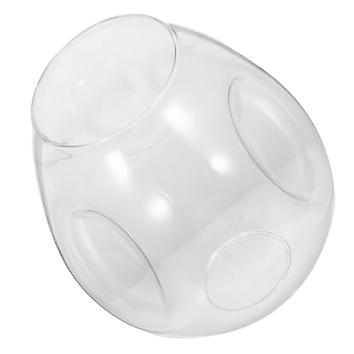 HAMPPLIES 1 Stück Transparenter Lampenschirm Europäischer Stil für Wand Boden und Tischlampen Langlebig und Schützend für Warme im Schlafzimmer von HAMPPLIES