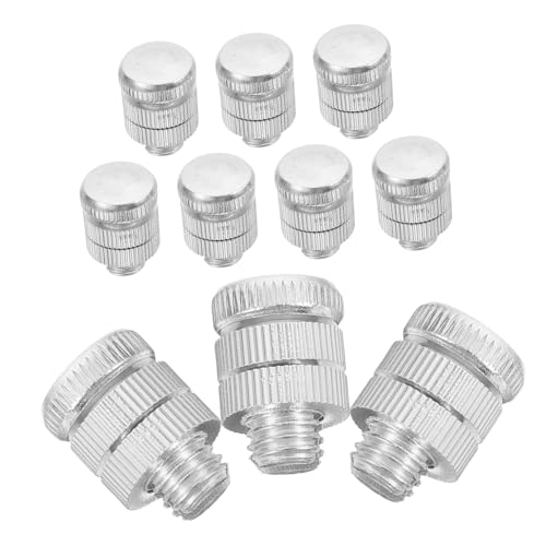 HAMPPLIES 10 Stück Aluminium Elektrozaun Split Bolt Verbinder Robuste Drahtklemmen mit Hoher Leitfähigkeit Einfache Installation Wetterbeständig für Elektrische Weidezäune und Zaunsysteme von HAMPPLIES
