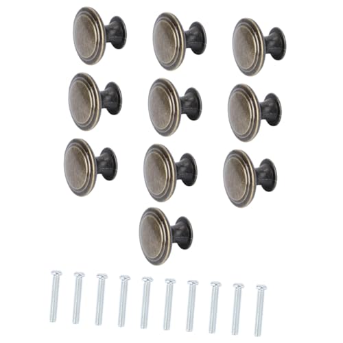HAMPPLIES 10 Stück Antike Vintage Möbelgriffe aus Runde Schrankgriffe für Kommoden und Kleiderschränke Robust und Dekorativ HAMPPLIES 10 Stück Antike Vintage Möbelgriffe aus Runde Schrankgriffe für Kommoden und Kleiderschränke Robust und Dekorativ von HAMPPLIES
