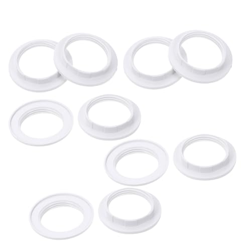 HAMPPLIES 10 Stück Lampenfassung Fixierring Kunststoff Langlebig Korrosionsbeständig Einfach zu Montieren Kompakt für Lampenhalter Zubehör HAMPPLIES 10 Stück Lampenfassung Fixierring Kunststoff Langlebig Korrosionsbeständig Einfach zu Montieren Kompakt für Lampenhalter Zubehör von HAMPPLIES