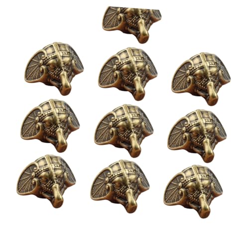HAMPPLIES 10 Stück Retro Schmuckschatullen Füße aus Langlebigem Kunststoff Dekorative Box Beine mit Antikem Design Rostfrei Vielseitig für Schmuck und Holzkisten Praktische Möbelfüße für HAMPPLIES 10 Stück Retro Schmuckschatullen Füße aus Langlebigem Kunststoff Dekorative Box Beine mit Antikem Design Rostfrei Vielseitig für Schmuck und Holzkisten Praktische Möbelfüße für von HAMPPLIES