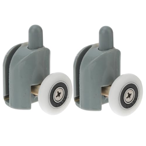 HAMPPLIES 10 Stück Teiliges Duschtür rollenset Langlebige Ersatz für Obere und Untere Schiebetürrollen Robustes Badezimmerzubehör Einfach zu Montieren von HAMPPLIES