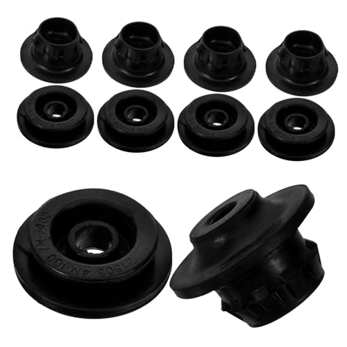 HAMPPLIES 10 Stück Teiliges Gummi Kühlerhalterung für Auto Radiator Montage Langlebige Gummipuffer für Ober Unterseite Einfache Installation Kompatibel mit Nissan Qashqai Schutz vor von HAMPPLIES