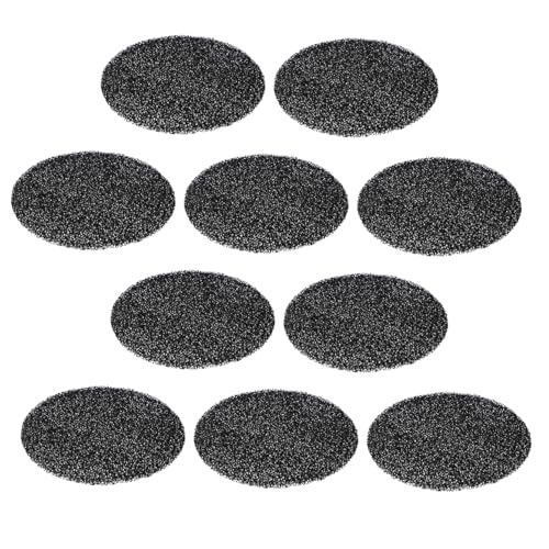 HAMPPLIES 10 Stück Teiliges Kleine Aktivkohlefilterpads für Dunstabzugshaube Waschbare Fettabsorbierende Filtermatten für Küchenabzug Praktische Zubehörpads für Grills und Kleine Hauben von HAMPPLIES