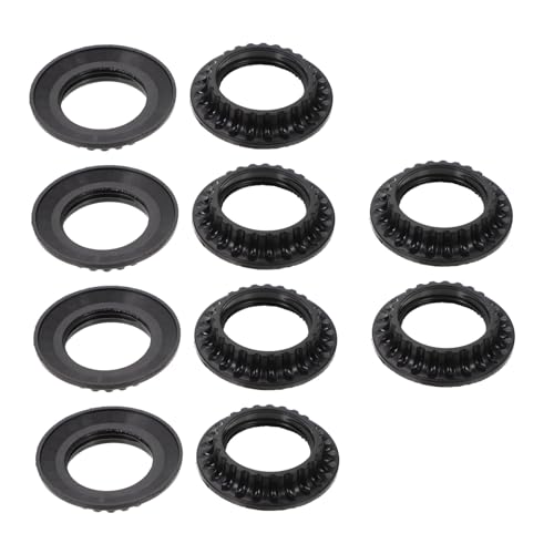 HAMPPLIES 10 Stück Teiliges Lampenfassung Befestigungsring aus Robustem Kunststoff Einfache Montage Langlebige Lampenhalterung für Sichere Fixierung von Leuchtmitteln für Lichtzubehör und HAMPPLIES 10 Stück Teiliges Lampenfassung Befestigungsring aus Robustem Kunststoff Einfache Montage Langlebige Lampenhalterung für Sichere Fixierung von Leuchtmitteln für Lichtzubehör und von HAMPPLIES