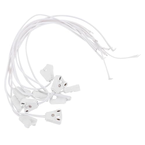 HAMPPLIES 10 Stück Teiliges Lichtrohr Verbindungskabel Langlebig Robust für Lichtbox Heimlichtröhren Ersatzanschlusskabel Praktische Montage von HAMPPLIES