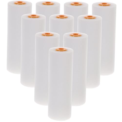 HAMPPLIES 10 Stück Teiliges Schaumstoff Rollerbezüge Hochdichte Roller für Wand und Möbelanstrich Starke Farbaufnahme Rutschfeste Verbindung Vielseitig Einsetzbar für Glatte Oberflächen von HAMPPLIES