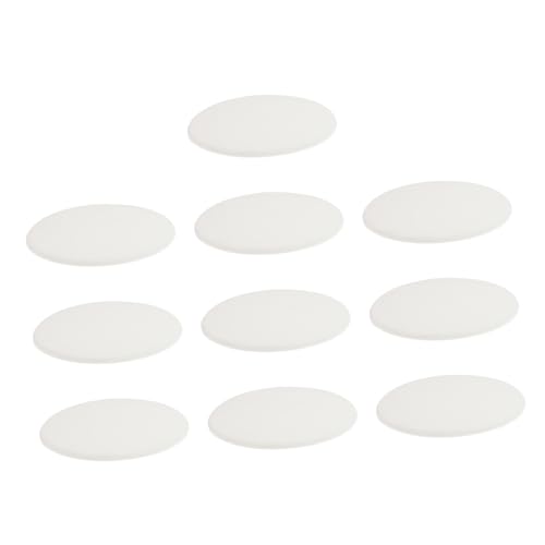 HAMPPLIES 10 Stück Teiliges Selbstklebendes Silikon Wandpuffer Geräuschdämpfende Türstopper mit Elastischem Schutz für Möbel und Wände Stoßabsorbierend Langlebig für Türgriffschutz und von HAMPPLIES