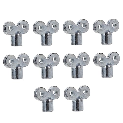 HAMPPLIES 10 Stück Teiliges Set Heizungsentlüftungsschlüssel Zinklegierung Robuster Schlüssel für Heizkörperentlüftung Langlebig für Sanitärarbeiten HAMPPLIES 10 Stück Teiliges Set Heizungsentlüftungsschlüssel Zinklegierung Robuster Schlüssel für Heizkörperentlüftung Langlebig für Sanitärarbeiten von HAMPPLIES