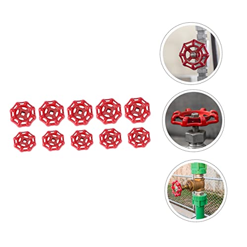 HAMPPLIES 10 Stück Teiliges Shutoff Metall handrad Ventilgriff Rot Robustes Gusseisen Ventilhandrad Ersatzteile für Wasserrohrarmaturen Praktische Absperrventil griffe für Haushalt und HAMPPLIES 10 Stück Teiliges Shutoff Metall handrad Ventilgriff Rot Robustes Gusseisen Ventilhandrad Ersatzteile für Wasserrohrarmaturen Praktische Absperrventil griffe für Haushalt und von HAMPPLIES