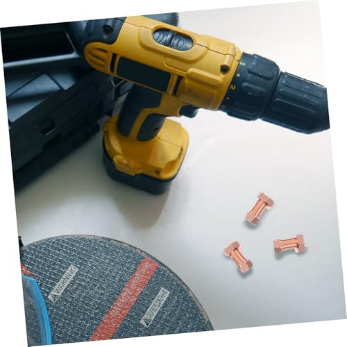 HAMPPLIES 10 Stück Teiliges Split Bolt Joint Clamp aus Langlebigem Starker Verbindungsklemme für Kupfer Erdkabel Einsetzbar für Erdung Drahtverbindung und Zauninstallationen von HAMPPLIES
