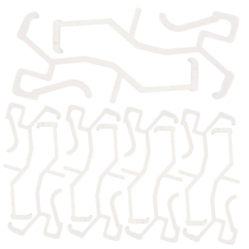 HAMPPLIES 10 Stück Teiliges Transparente Kunststoff Vorhang Clips Verschleißfest Stabile Jalousien Clamps Einsetzbar für Jalousien Einfache Montage Unsichtbarer Halt ohne Bohren HAMPPLIES 10 Stück Teiliges Transparente Kunststoff Vorhang Clips Verschleißfest Stabile Jalousien Clamps Einsetzbar für Jalousien Einfache Montage Unsichtbarer Halt ohne Bohren von HAMPPLIES