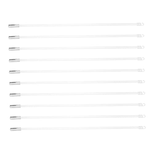 HAMPPLIES 10 Stück Teiliges Transparenter Blind Tilt Wand Ersatzteil Langlebiges Vorhangzubehör Kompatibel Einfache Installation ohne Werkzeug Praktischer Gardinenstab für Stilvolle HAMPPLIES 10 Stück Teiliges Transparenter Blind Tilt Wand Ersatzteil Langlebiges Vorhangzubehör Kompatibel Einfache Installation ohne Werkzeug Praktischer Gardinenstab für Stilvolle von HAMPPLIES