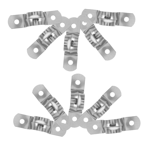 HAMPPLIES 10 Stück Teiliges U Rohrschellen aus Edelstahl Robuste Rohrhalterung mit Sattel Form für Festen Halt Vielseitig Einsetzbar bei Rohrbefestigung Heimwerker und Industrieanwendungen HAMPPLIES 10 Stück Teiliges U Rohrschellen aus Edelstahl Robuste Rohrhalterung mit Sattel Form für Festen Halt Vielseitig Einsetzbar bei Rohrbefestigung Heimwerker und Industrieanwendungen von HAMPPLIES