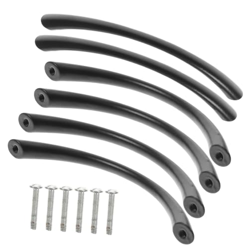 HAMPPLIES 10 Stück Teiliges Zinklegierung Möbelgriffe Schrankgriffe mit Lochabstand Ergonomische Arc Förmige Schubladengriffe für Kommode und Kleiderschrank Langlebig und Komfortabel zu HAMPPLIES 10 Stück Teiliges Zinklegierung Möbelgriffe Schrankgriffe mit Lochabstand Ergonomische Arc Förmige Schubladengriffe für Kommode und Kleiderschrank Langlebig und Komfortabel zu von HAMPPLIES