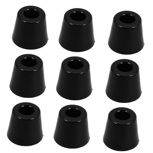 HAMPPLIES 10 Stück Teiliges rutschfeste Gummifüße mit Schraublöchern Kegelförmige Antivibrations Pads für Möbel Waschmaschine und Trockner Einfache Montage rutschfest und Stoßdämpfend HAMPPLIES 10 Stück Teiliges rutschfeste Gummifüße mit Schraublöchern Kegelförmige Antivibrations Pads für Möbel Waschmaschine und Trockner Einfache Montage rutschfest und Stoßdämpfend von HAMPPLIES