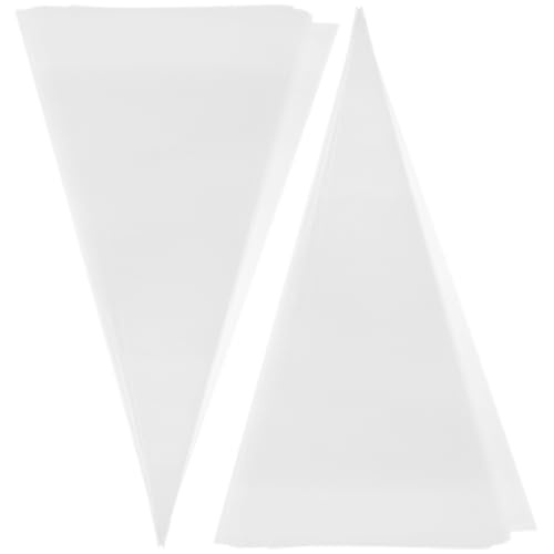 HAMPPLIES 100 Stück Fugenbeutel Mörtel Applikator Beutel für Fliesen Mauerwerk Zement Abdichtungsschlauch Leicht Robust Zuschneidbare Spitze Hitzeversiegelte Nähte für Verfugung und von HAMPPLIES