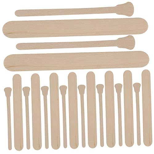 HAMPPLIES 100 Stück Holz Wachsapplikatoren Robuste Holzstäbchen für Haarentfernung DIY Projekte und Gesichtsbehandlungen für Wachs und Zuckerpaste Anwendung HAMPPLIES 100 Stück Holz Wachsapplikatoren Robuste Holzstäbchen für Haarentfernung DIY Projekte und Gesichtsbehandlungen für Wachs und Zuckerpaste Anwendung von HAMPPLIES