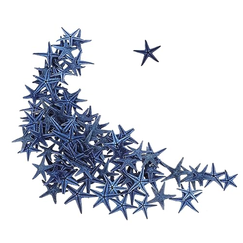 HAMPPLIES 100 Stück Natürliche Kleine Seesterne Langlebige Blaue Dekoration Vielseitig für Aquarium Desktop DIY Wunschflasche Meer Party Weihnachts und Stranddeko HAMPPLIES 100 Stück Natürliche Kleine Seesterne Langlebige Blaue Dekoration Vielseitig für Aquarium Desktop DIY Wunschflasche Meer Party Weihnachts und Stranddeko von HAMPPLIES