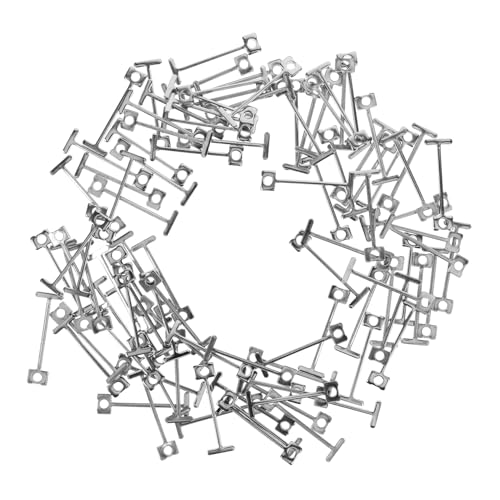 HAMPPLIES 100 Stück Nivelliersystem Fliesenabstandshalter Metallnadeln Wiederverwendbar Robust für Boden Wand Keramikfliesen DIY Fliesenverlegung Präzise Fliesenverlegesystem HAMPPLIES 100 Stück Nivelliersystem Fliesenabstandshalter Metallnadeln Wiederverwendbar Robust für Boden Wand Keramikfliesen DIY Fliesenverlegung Präzise Fliesenverlegesystem von HAMPPLIES