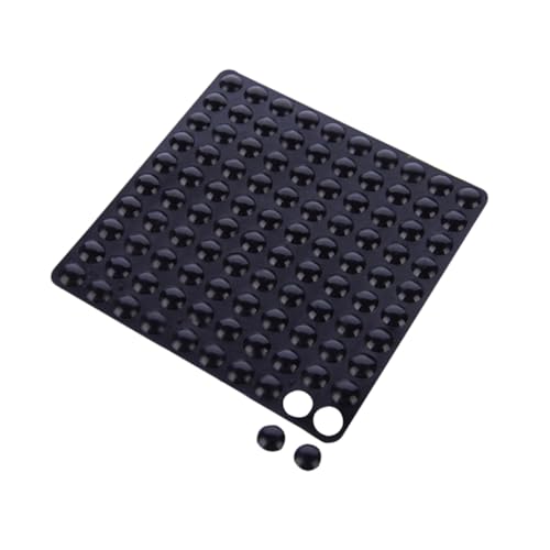 HAMPPLIES 100 Stück Selbstklebende Gummi Schutzpuffer Geräuschdämpfend Stoßfest Vielseitig Einsetzbar für Türen Möbel Schränke Geeignet für Glas Holz Metall Keramik Schwarz HAMPPLIES 100 Stück Selbstklebende Gummi Schutzpuffer Geräuschdämpfend Stoßfest Vielseitig Einsetzbar für Türen Möbel Schränke Geeignet für Glas Holz Metall Keramik Schwarz von HAMPPLIES