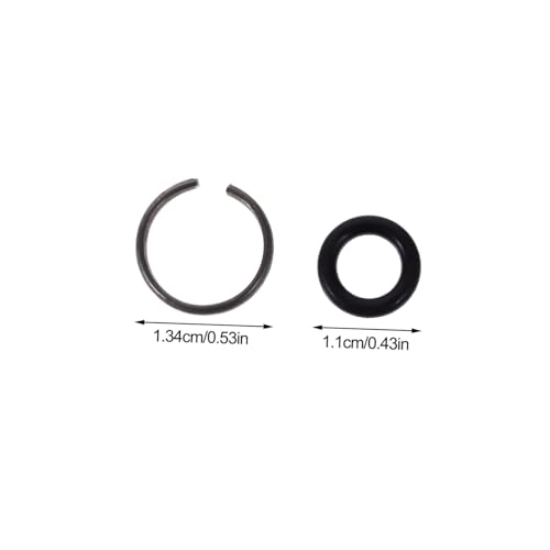 HAMPPLIES 12 Sätze Teiliges Steckschlüssel Haltering und O ring für Akku schlagschrauber Edelstahl Sicherungsringe mit Gummiring Einfache Montage Langlebiger Impact Retaining Clip HAMPPLIES 12 Sätze Teiliges Steckschlüssel Haltering und O ring für Akku schlagschrauber Edelstahl Sicherungsringe mit Gummiring Einfache Montage Langlebiger Impact Retaining Clip von HAMPPLIES